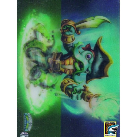 Topps Skylanders Swap Force Wash Buckler Flip Motion