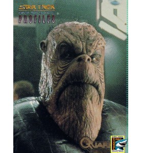 Star Trek Deep Space Nine Profiles Trading Cards Quark's Bar Morn