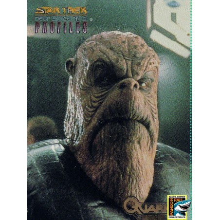 Star Trek Deep Space Nine Profiles Trading Cards Quark's Bar Morn