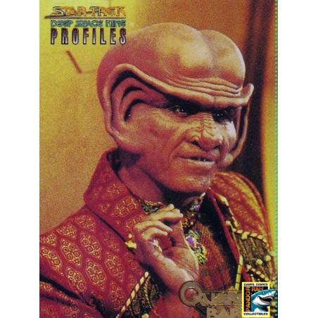 Star Trek Deep Space Nine Profiles Trading Cards Quark's Bar Brunt