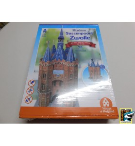 3D Puzzel Sassenpoort Zwolle