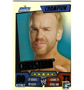 WWE Slam Attax Rumble 2011 Christian Rainbow Foil