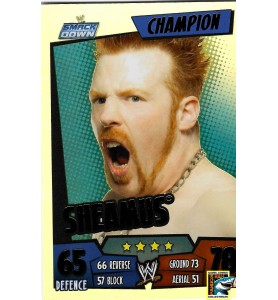 WWE Slam Attax Rumble 2011 Sheamus Rainbow Foil