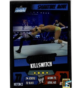 WWE Slam Attax Rumble 2011 Christian Kill Switch Mirror Foil