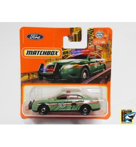 Matchbox Ford Police Interceptor Groen 1:65