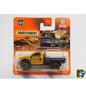 Matchbox RAM Work Truck Okergeel 1:65