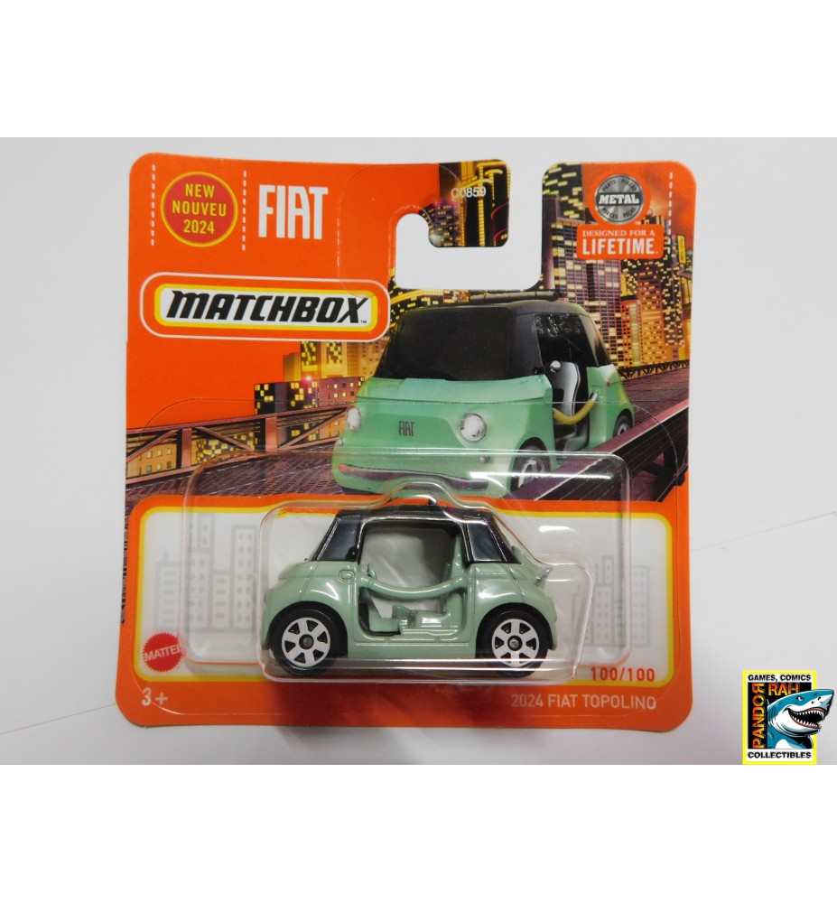 Matchbox 2024 Fiat Topolino Verde Vita 1:65