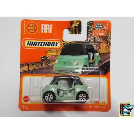 Matchbox 2024 Fiat Topolino Verde Vita 1:65