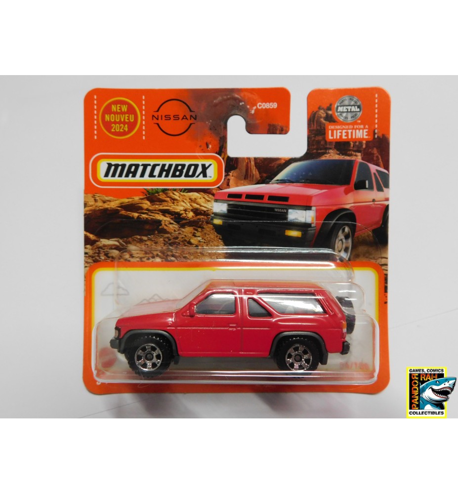 Matchbox 1985 Nissan Pathfinder Rood 1:65