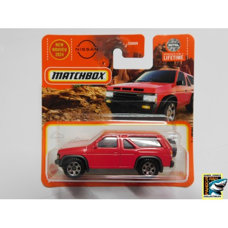 Matchbox 1985 Nissan Pathfinder Rood 1:65