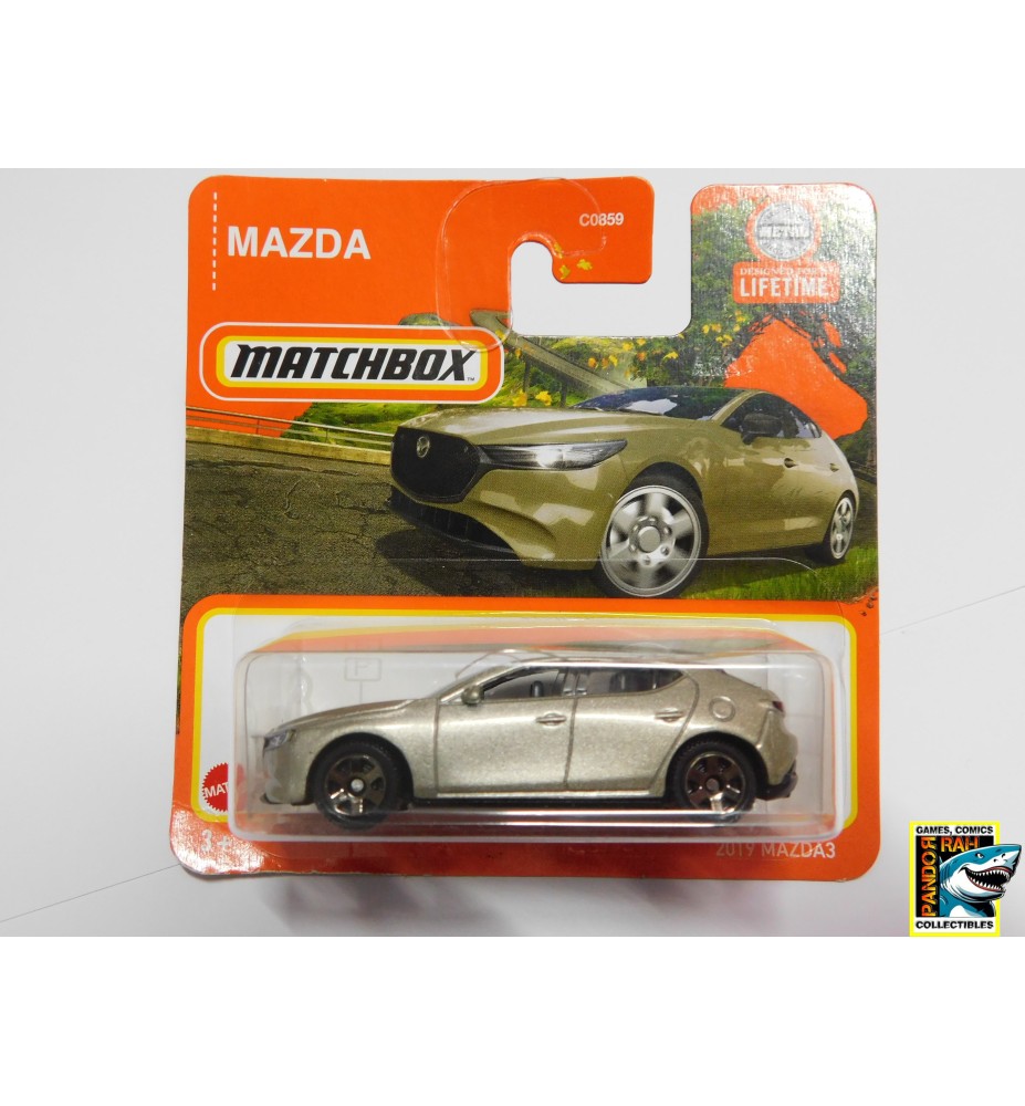 Matchbox 2019 Mazda3 Met. Zand 1:65