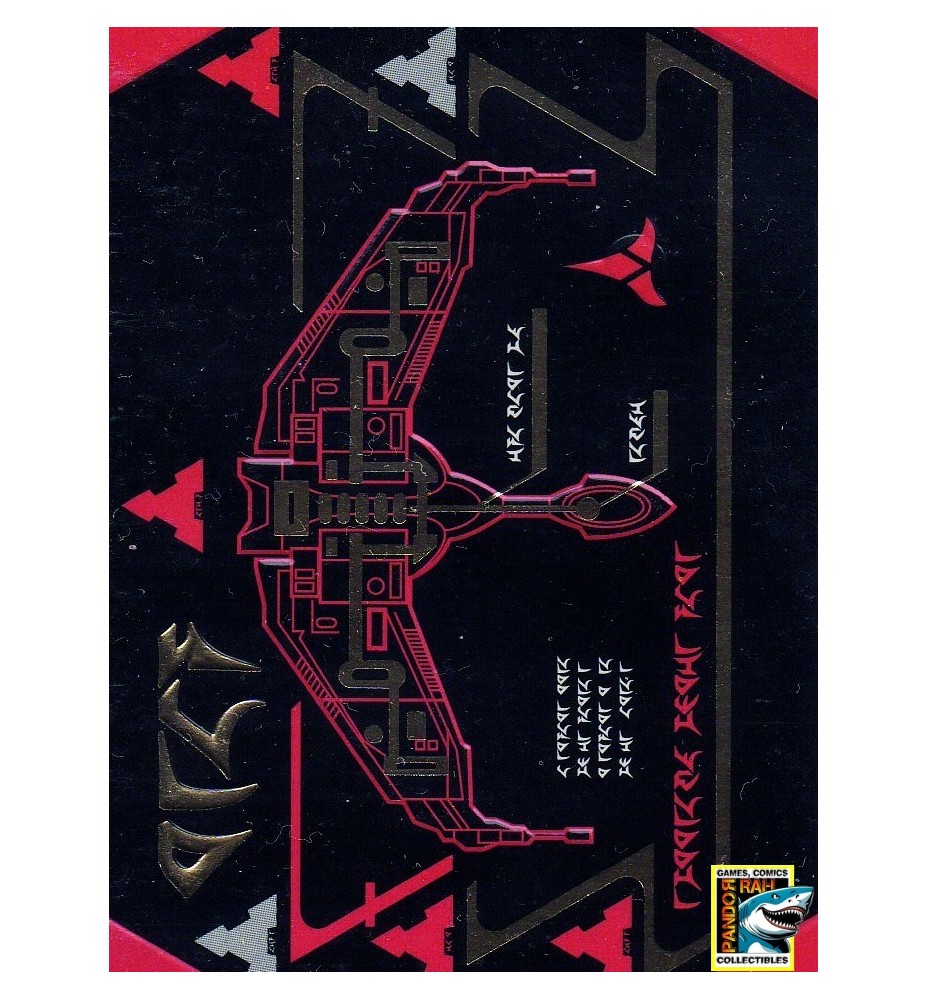 1996 Star Trek TNG Season 2 Embossed Chase Card S7 K'Vort Class Pagh