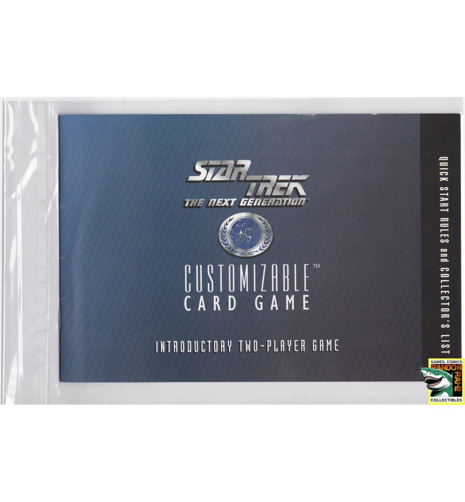 Star Trek Two-Player Game Quick Start Rules & Collector's List