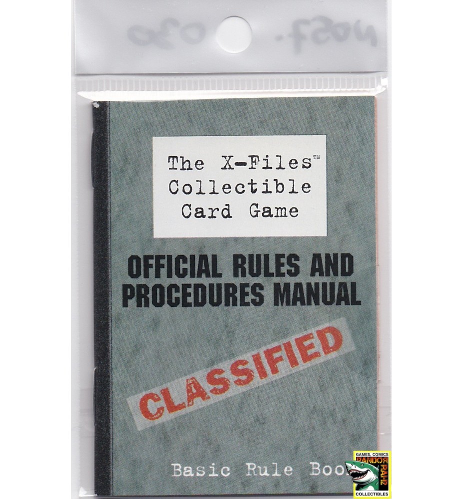 The X-Files Official Rules And Procedures Manual