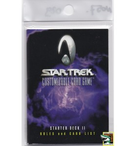 Star Trek Starter Deck II Rules And Card List