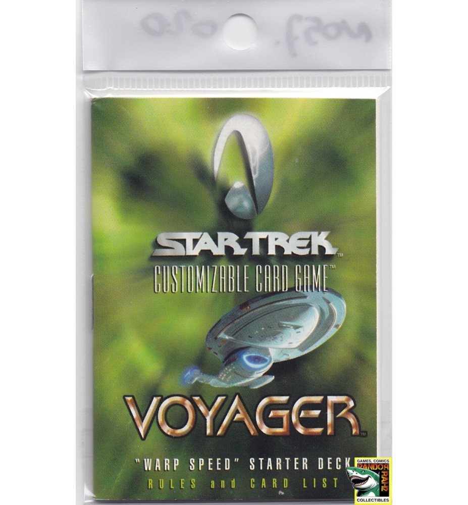 Star Trek Voyager Warp Speed Rules And Card List