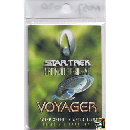 Star Trek Voyager Warp Speed Rules And Card List