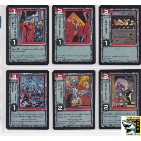 Incomplete Set 129/162 C-23 Trading Card Game ARC System