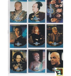 Complete Set SkyBox Babylon 5 Profiles Trading Cards