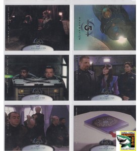 Complete Set SkyBox Babylon 5 Season 5 Trading Cards