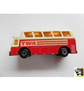 Matchbox 1977/65 TWA Airport Coach Rood 3 Inch