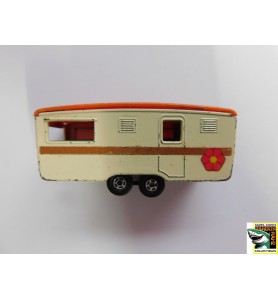 Matchbox 1970/57 Trailer Caravan Beige 3 Inch