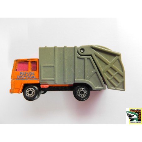 Matchbox 1979/36 Refuse Truck Oranje 3 Inch