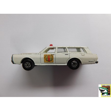 Matchbox 1971/55 Mercury Police Car Wit 3 Inch